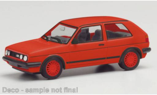 Diecast model cars Volkswagen Golf 1/87 Herpa II GTI red Volkswagen Golf 1/87 Herpa II GTI red diecast model cars