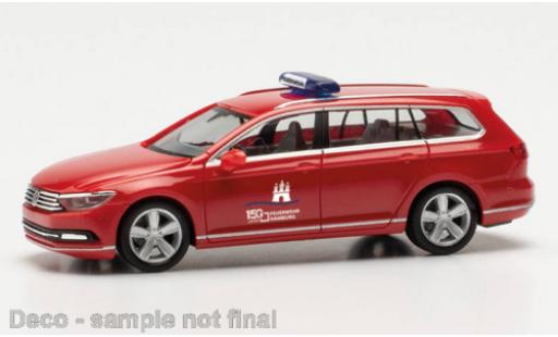 Diecast model cars Volkswagen Passat 1/87 Herpa Variant GTE pompiers Hamburg Volkswagen Passat 1/87 Herpa Variant GTE pompiers Hamburg diecast model cars