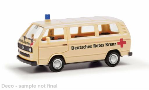 Volkswagen T3 1/87 Herpa bus DRK - Allemand Rotes Kreuz diecast model cars