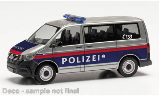 Diecast model cars Volkswagen T6 1/87 Herpa .1 bus police Autriche (A) Volkswagen T6 1/87 Herpa .1 bus police Autriche (A) diecast model cars