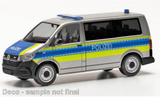 Diecast model cars Volkswagen T6 1/87 Herpa .1 bus police Basse-Saxe Volkswagen T6 1/87 Herpa .1 bus police Basse-Saxe diecast model cars