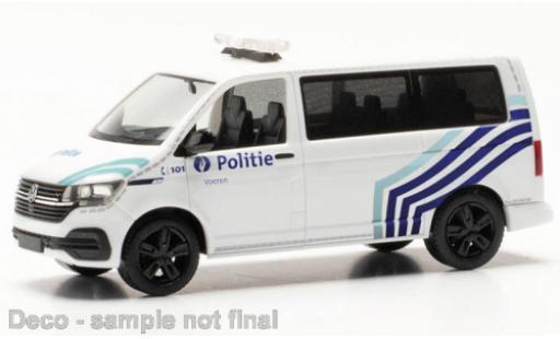 Volkswagen T6 1/87 Herpa .1 bus Politie (BE) diecast model cars