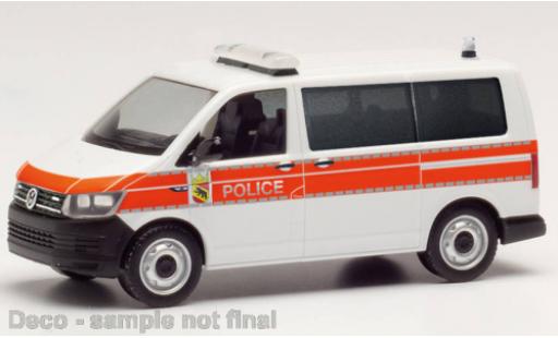 Diecast model cars Volkswagen T6 1/87 Herpa bus police Bern Volkswagen T6 1/87 Herpa bus police Bern diecast model cars