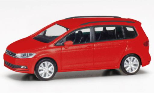 Volkswagen Touran 1/87 Herpa metallise red diecast model cars