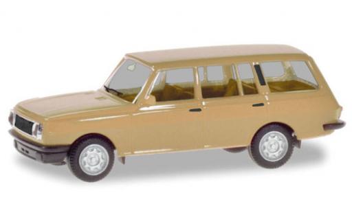 Wartburg 353 1/87 Herpa Tourist beige 1984 diecast model cars