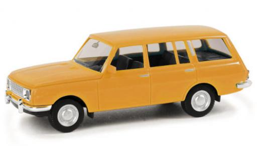 Wartburg 353 1/87 Herpa Tourist yellow 1966 diecast model cars