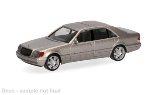 Mercedes 600 1/87 Herpa SEL V12 silber 1:87 diecast model cars