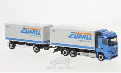 Mercedes Actros 1/87 Herpa Bigspace Zufall Wechselkoffer-Hängerzug diecast model cars