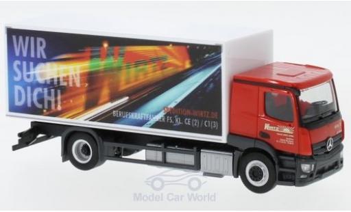 Diecast model cars Mercedes CLA 1/87 Herpa Actros Classicspace Wirtz Kühlkoffer-LKW Mercedes CLA 1/87 Herpa Actros Classicspace Wirtz Kühlkoffer-LKW diecast model cars