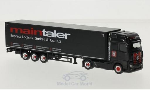 Mercedes Actros 1/87 Herpa Gigaspace Maintaler Gardinenplanen-SZ diecast model cars