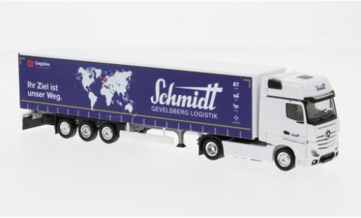 Mercedes Actros 1/87 Herpa Gigaspace Schmidt Gevelsberg 1:87 diecast model cars