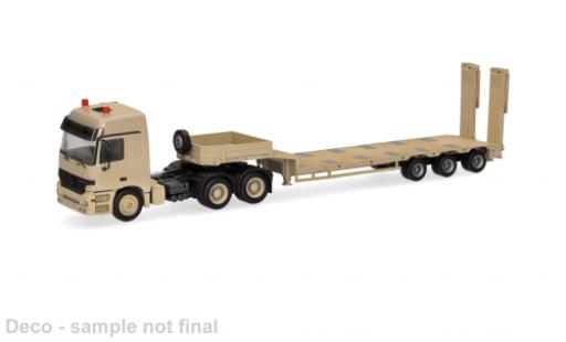 Mercedes Actros 1/87 Herpa L beige Belgian Army 1:87 diecast model cars
