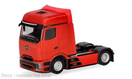 Mercedes Actros 1/87 Herpa L rot 1:87 diecast model cars