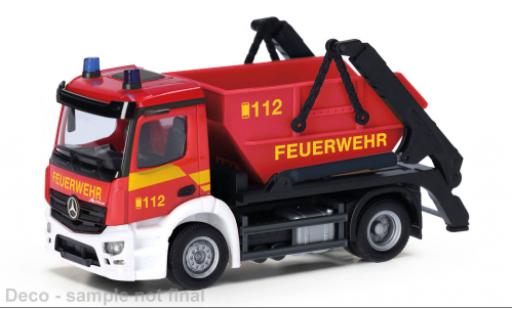 Diecast model cars Mercedes Actros 1/87 Herpa S Feuerwehr 1:87 Mercedes Actros 1/87 Herpa S Feuerwehr 1:87 diecast model cars