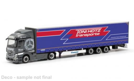 Mercedes Actros 1/87 Herpa Streamspace 2.3 Toni Hotz 1:87 diecast model cars