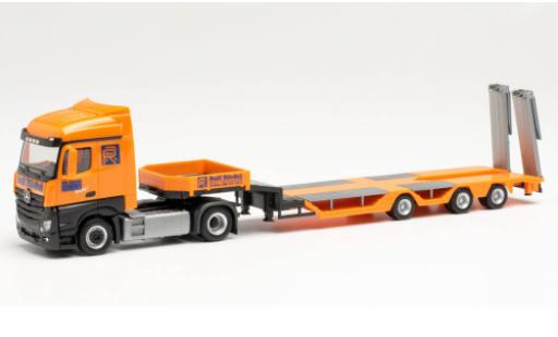 Mercedes Actros 1/87 Herpa Streamspace 2.5 Goldhofer Rolf Riedel Allrounder-tracteur diecast model cars