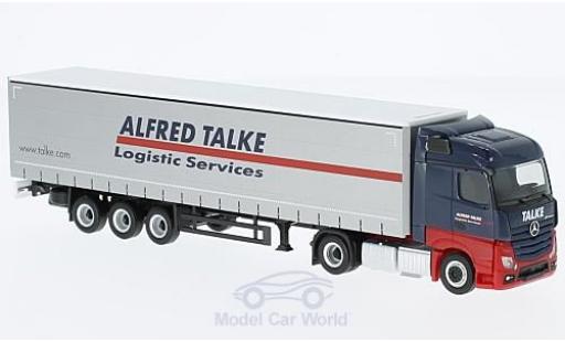 Mercedes Actros 1/87 Herpa Streamspace Alfred Talke Gardinenplanen-SZ diecast model cars