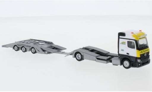 Mercedes Actros 1/87 Herpa Streamspace ARS (Bayern / Wolnzach) LKW-Transporter-Hängerzug diecast model cars