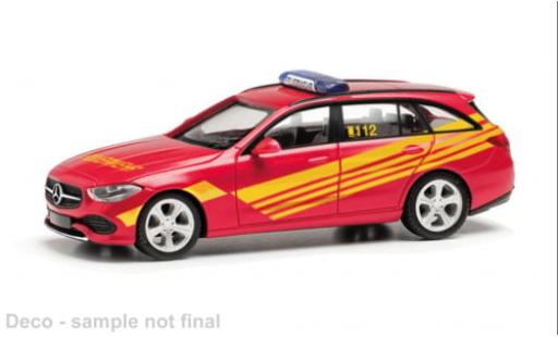 Mercedes Classe C 1/87 Herpa T-Modell Feuerwehr 1:87 diecast model cars