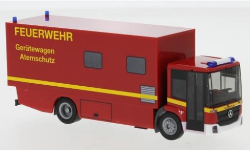 Diecast model cars Mercedes Econic 1/87 Herpa Feuerwehr Gerätewagen Atemschutz wagon conteneur-Truck Mercedes Econic 1/87 Herpa Feuerwehr Gerätewagen Atemschutz wagon conteneur-Truck diecast model cars