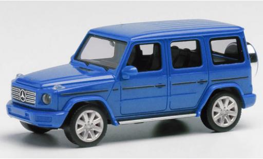 Diecast model cars Mercedes Classe G 1/87 Herpa metallic blue Mercedes Classe G 1/87 Herpa metallic blue diecast model cars