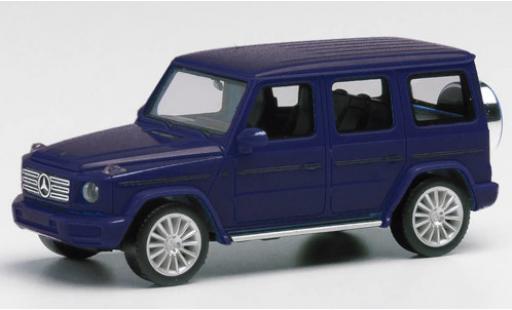 Mercedes Classe G 1/87 Herpa metallic blue avec AMG-jantes diecast model cars