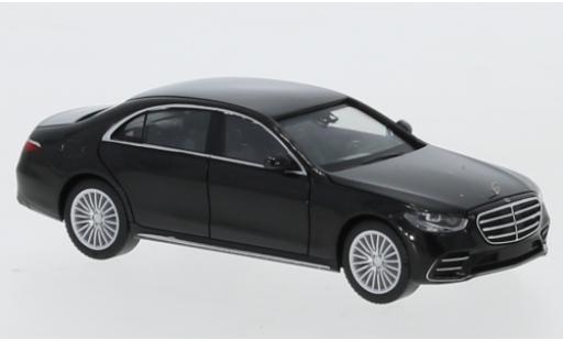 Mercedes Classe S 1/87 Herpa (W223) black diecast model cars