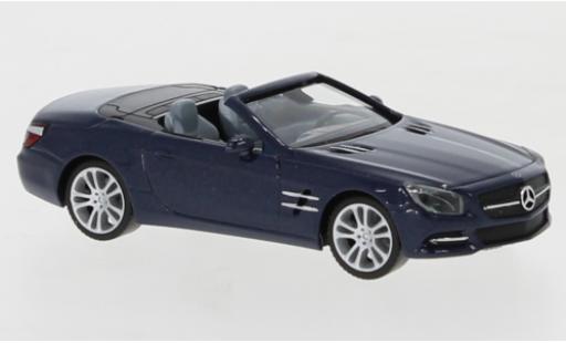 Diecast model cars Mercedes Classe SL 1/87 Herpa (R231) metallic blue Mercedes Classe SL 1/87 Herpa (R231) metallic blue diecast model cars