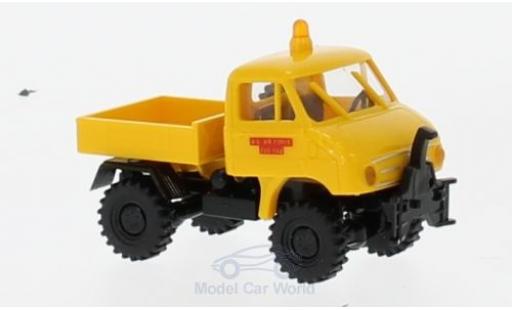 Diecast model cars Mercedes Unimog 1/87 Herpa U411 Pritsche US Air Force Berlin Mercedes Unimog 1/87 Herpa U411 Pritsche US Air Force Berlin diecast model cars