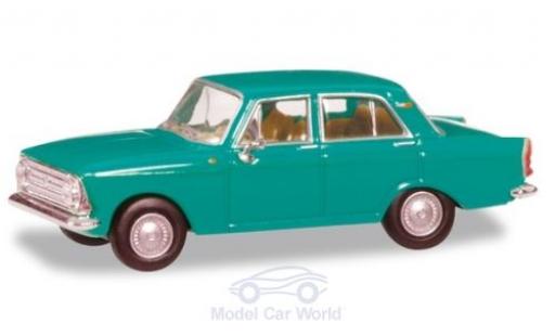 Moskwitsch 408 1/87 Herpa t&uuml;rkis diecast model cars