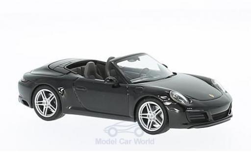 Diecast model cars Porsche 991 SC 1/43 Herpa 911 (/2) Carrera Cabrio metallic black Porsche 991 SC 1/43 Herpa 911 (/2) Carrera Cabrio metallic black diecast model cars