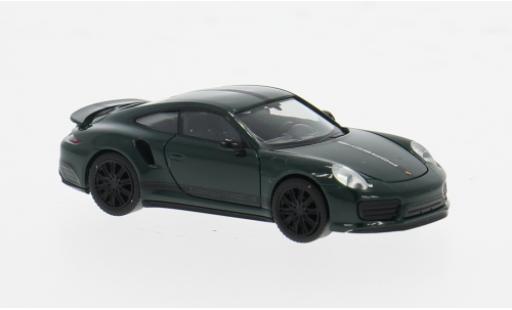 Diecast model cars Porsche 991 Turbo 1/87 Herpa 911  grün 1:87 Porsche 991 Turbo 1/87 Herpa 911  grün 1:87 diecast model cars
