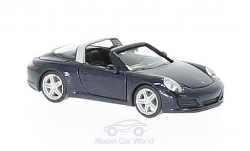 Diecast model cars Porsche 911 1/87 Herpa Targa 4 metallic blue Porsche 911 1/87 Herpa Targa 4 metallic blue diecast model cars