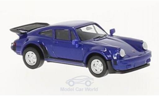 Diecast model cars Porsche 911 Turbo 1/87 Herpa Turbo metallic blue Porsche 911 Turbo 1/87 Herpa Turbo metallic blue diecast model cars