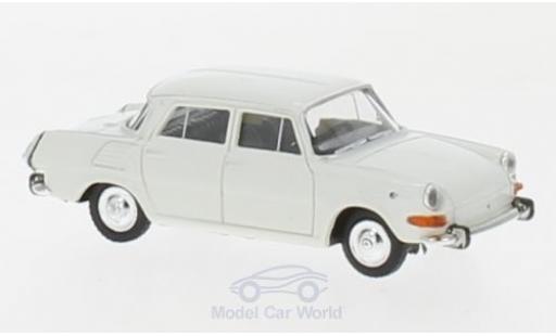 Skoda 1000 1/87 Herpa MB white diecast model cars