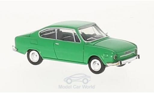 Skoda 110 1/87 Herpa R green diecast model cars