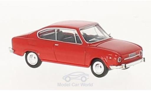 Skoda 110 1/87 Herpa R red diecast model cars