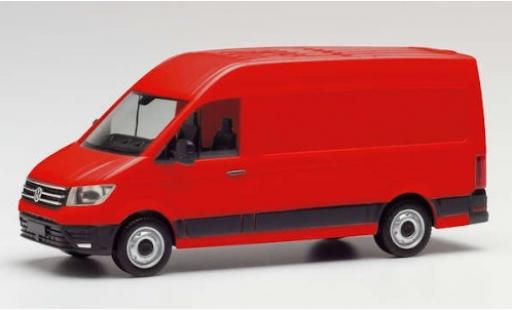 Diecast model cars Volkswagen Crafter 1/87 Herpa Kasten Hochdach red Volkswagen Crafter 1/87 Herpa Kasten Hochdach red diecast model cars