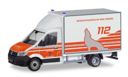 Diecast model cars Volkswagen Crafter 1/87 Herpa Koffer Feuerwehr Wolfsburg Volkswagen Crafter 1/87 Herpa Koffer Feuerwehr Wolfsburg diecast model cars