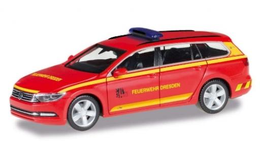 Diecast model cars Volkswagen Passat 1/87 Herpa Variant Feuerwehr Dresden 2018 Volkswagen Passat 1/87 Herpa Variant Feuerwehr Dresden 2018 diecast model cars