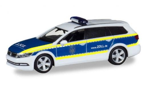 Diecast model cars Volkswagen Passat 1/87 Herpa Variant GTE Zoll Volkswagen Passat 1/87 Herpa Variant GTE Zoll diecast model cars