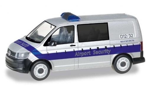 Volkswagen T6 1/87 Herpa Bus Airport Security / Fraport diecast model cars