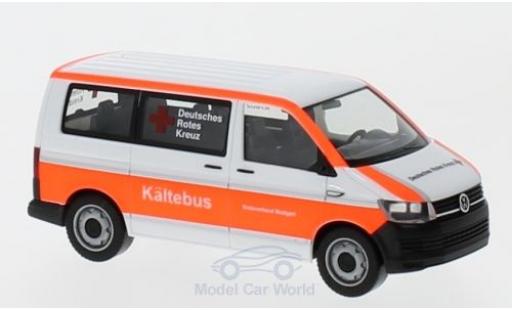 Volkswagen T6 1/87 Herpa Bus DRK Stuttgart / Kältebus diecast model cars