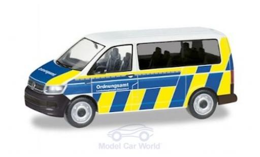 Volkswagen T6 1/87 Herpa Bus Ordnungsamt Düsseldorf diecast model cars