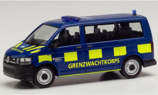 Volkswagen T6 1/87 Herpa Bus Schweizer Grenzwachtkorps diecast model cars