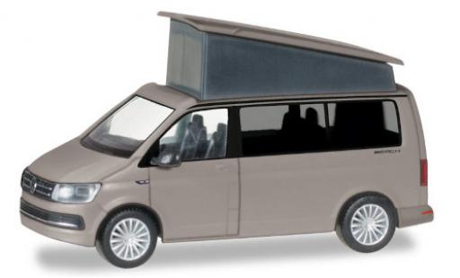 Volkswagen T6 1/87 Herpa California grey toit de camping ouvert et fermé darstellbar diecast model cars