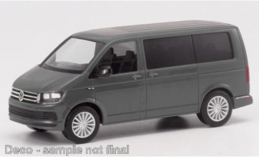 Volkswagen T6 1/87 Herpa grey diecast model cars