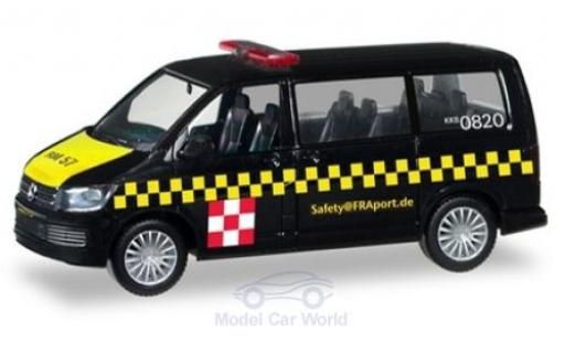 Volkswagen T6 1/87 Herpa Multivan Fraport Safetycar diecast model cars