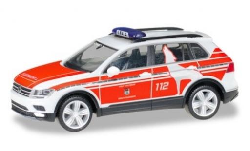 Volkswagen Tiguan 1/87 Herpa Feuerwehr Wolfsburg Notarztfahrzeug diecast model cars