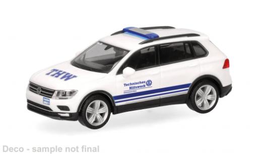 Volkswagen Tiguan 1/87 Herpa weiss THW Gera Thüringen 1:87 diecast model cars